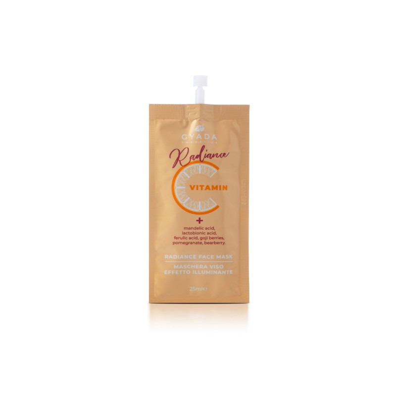 RADIANCE FACE MASK MASCHERA VISO ILLUMINANTE - GYADA COSMETICS