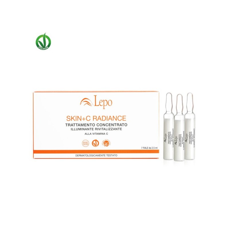 SKIN+C RADIANCE TRATTAMENTO CONCENTRATO ILLUMINANTE RIVITALIZZANTE alla vitamina C - LEPO