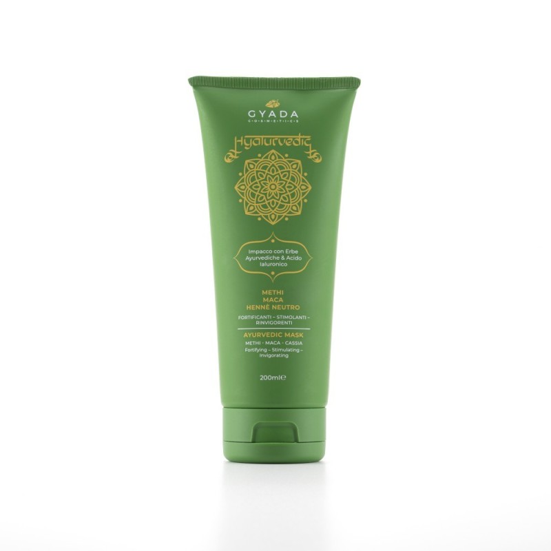 HYALURVEDIC IMPACCO AYURVEDICO FORTIFICANTE - METHI, MACA, HENNE' NEUTRO - GYADA COSMETICS