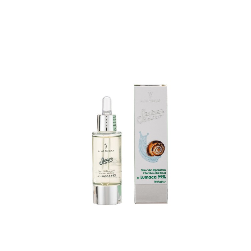 SIERO VISO RIPARATORE INTENSIVO ALLA BAVA DI LUMACA 99% - ALMA BRIOSA