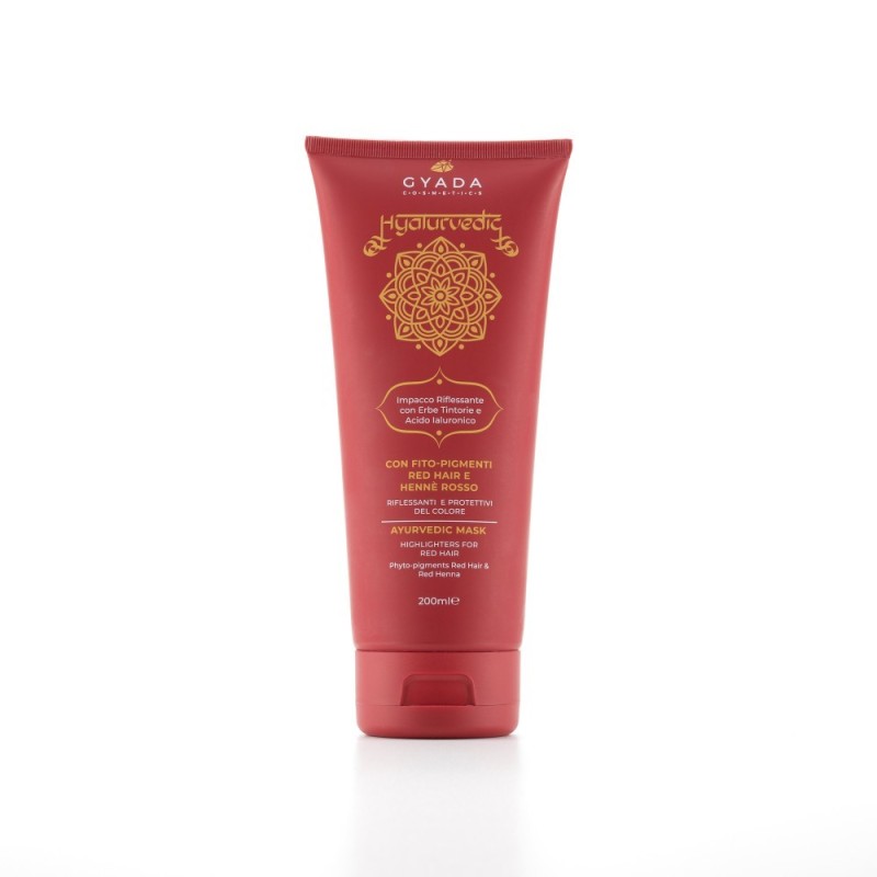Impacco ayurvedico riflessante red hair - Gyada Cosmetics