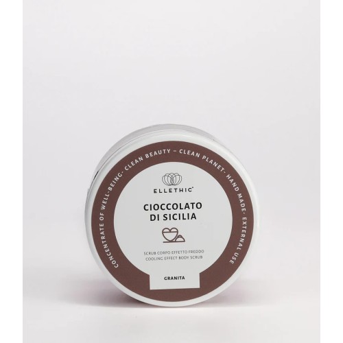 CIOCCOLATO DI SICILIA - SCRUB CORPO EFFETTO FREDDO – ELLETHIC