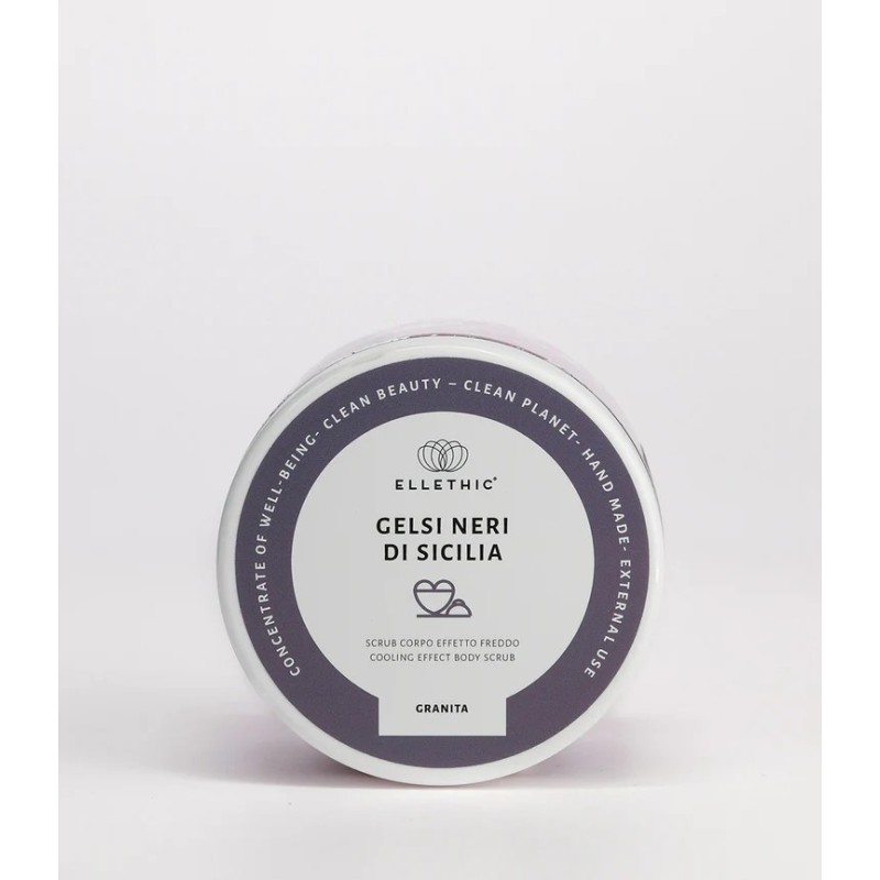 GELSI NERI DI SICILIA -  SCRUB CORPO EFFETTO FREDDO -  ELLETHIC