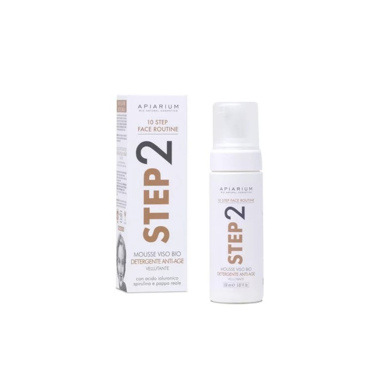 Mousse viso BIO detergente Anti-Age STEP 2