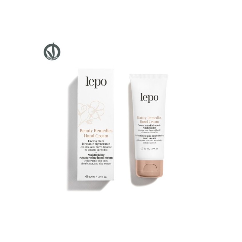 BEAUTY REMEDIES HAND CREAM Crema mani idratante rigenerante - LEPO