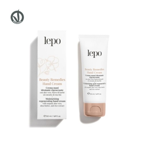 BEAUTY REMEDIES HAND CREAM Crema mani idratante rigenerante - LEPO