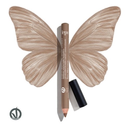 Velvet Butterfly Brow Definer – Matitone Sopracciglia Riempitivo Naturale con Microfibre Vegetali - LEPO