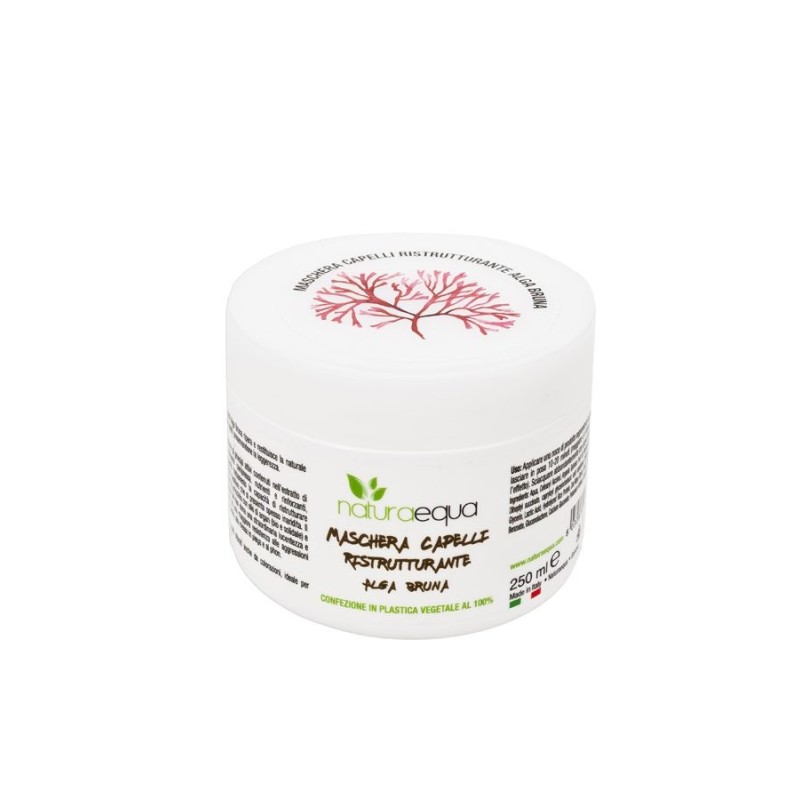 MASCHERA CAPELLI RISTRUTTURANTE ALGA BRUNA - NATURAEQUA
