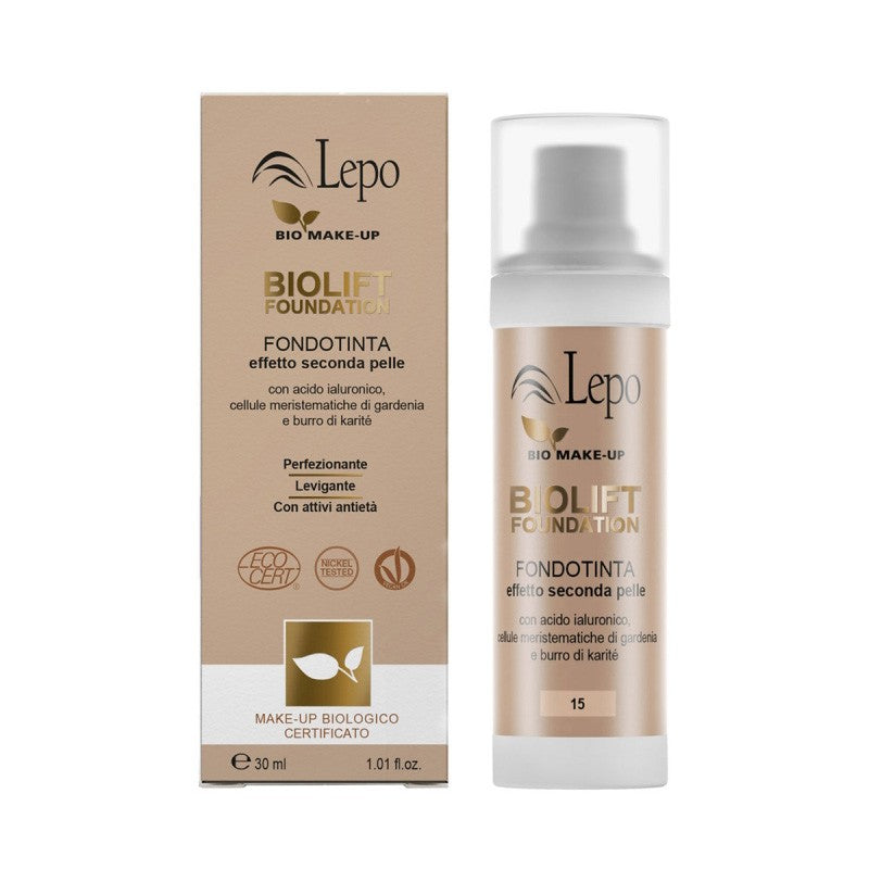 BIOLIFT FONDOTINTA EFFETTO SECONDA PELLE N.15 - LEPO