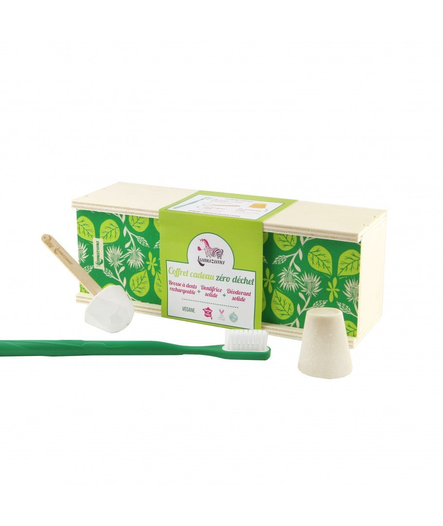 COFANETTO ZERO RIFIUTI CON SPAZZOLINO DA DENTI - LAMAZUNA