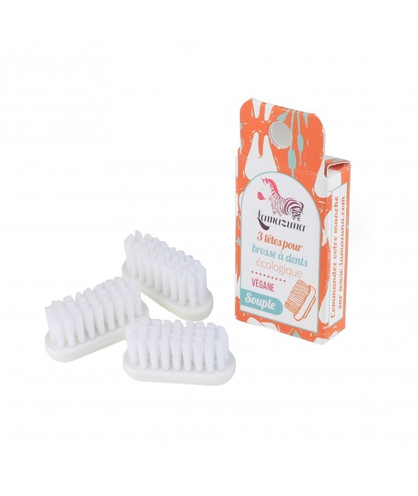 KIT TESTINE RICARICABILI PER SPAZZOLINO DA DENTI - LAMAZUNA