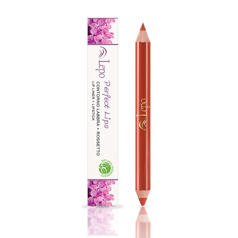 PERFECT LIPS CONTORNO LABBRA + ROSSETTO 82 AMBRA - LEPO