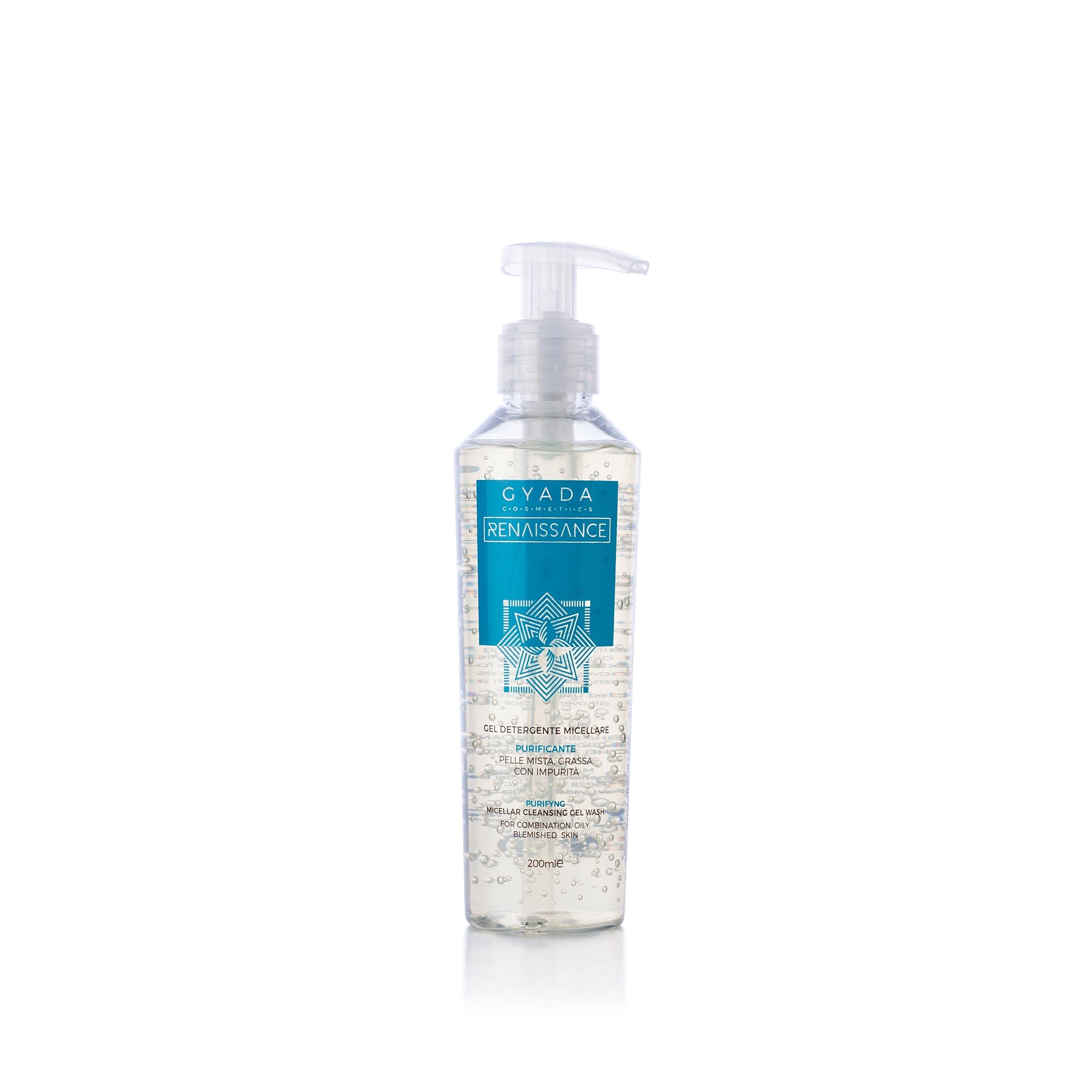 GEL DETERGENTE MICELLARE PURIFICANTE – GYADA COSMETICS