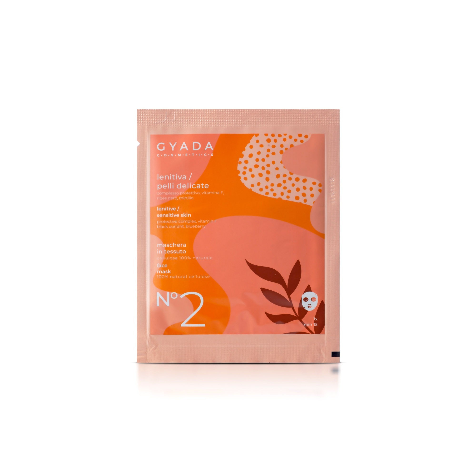 MASCHERA LENITIVA / PELLI DELICATE N.2 - GYADA COSMETICS