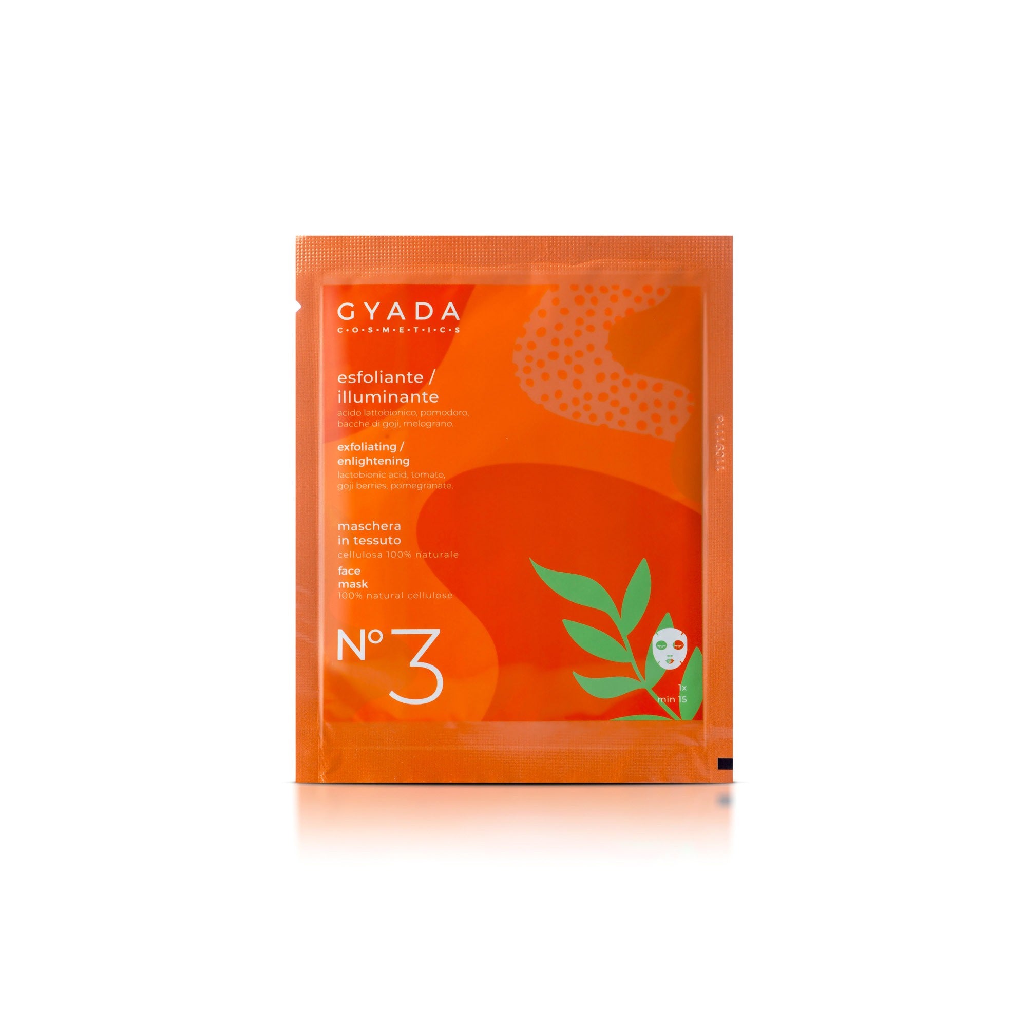 MASCHERA ESFOLIANTE E ILLUMINANTE N.3 - GYADA COSMETICS