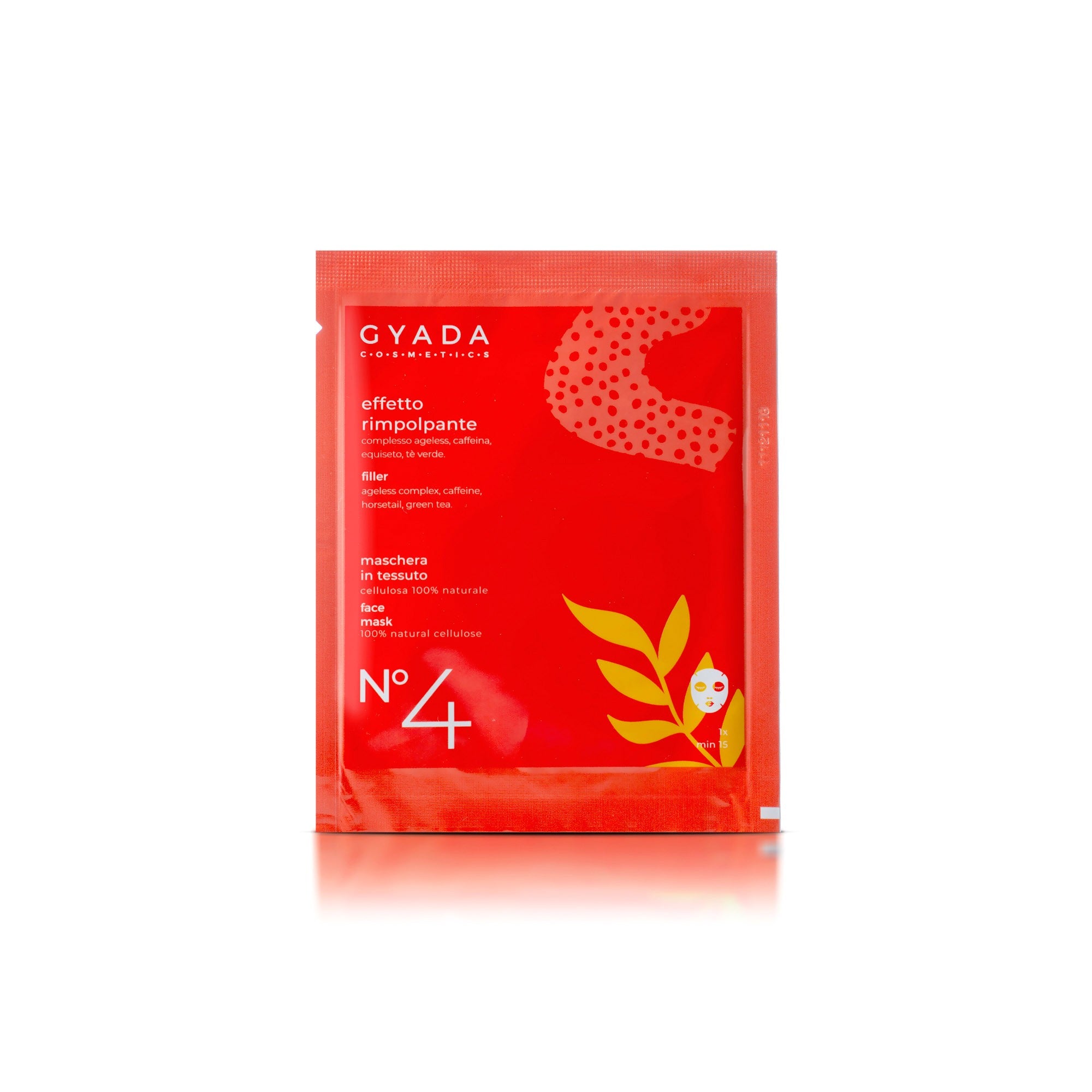 MASCHERA EFFETTO RIMPOLPANTE N.4 - GYADA COSMETICS