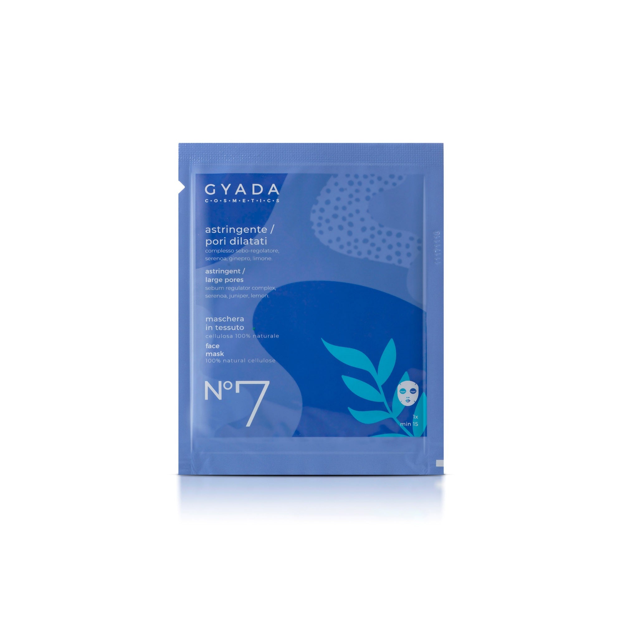 MASCHERA ASTRINGENTE / PORI DILATATI N.7 - GYADA COSMETICS