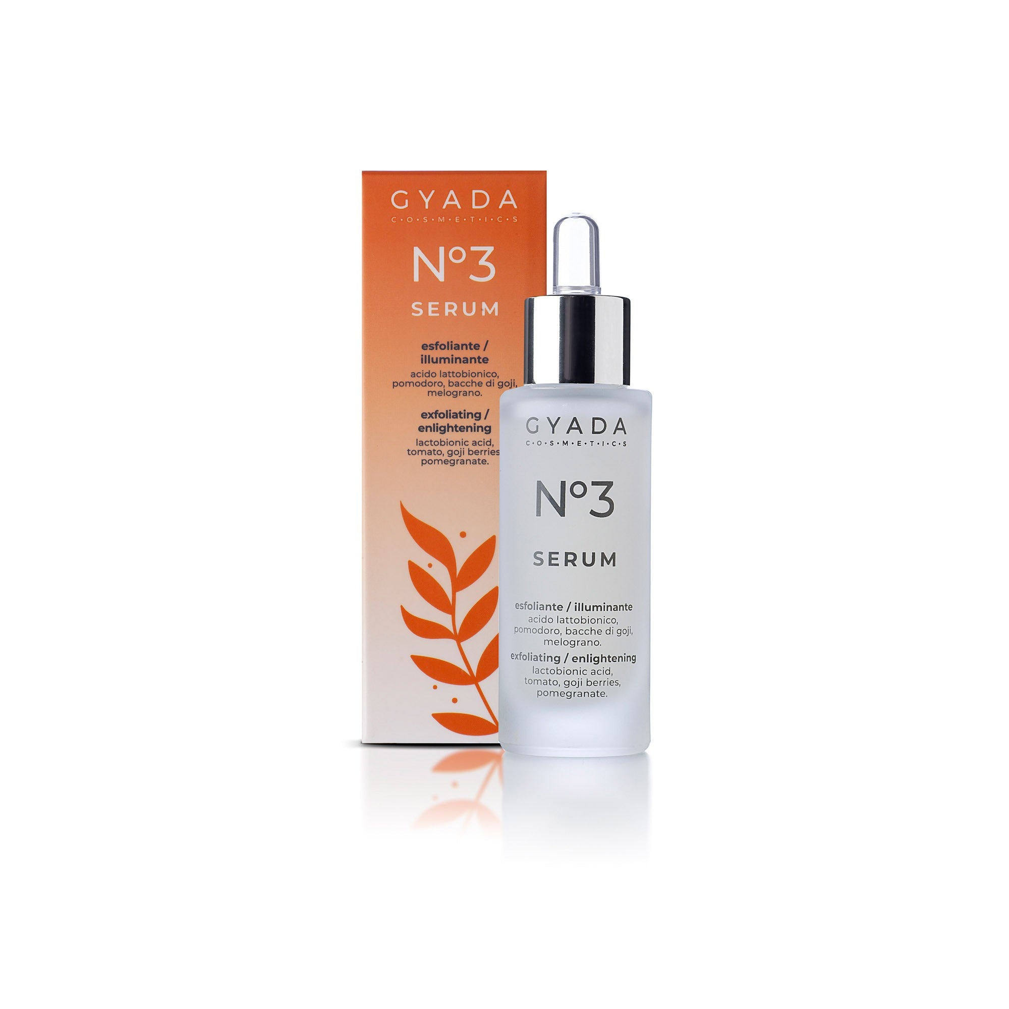 SIERO VISO N.3 ESFOLIANTE/ILLUMINANTE - GYADA COSMETICS