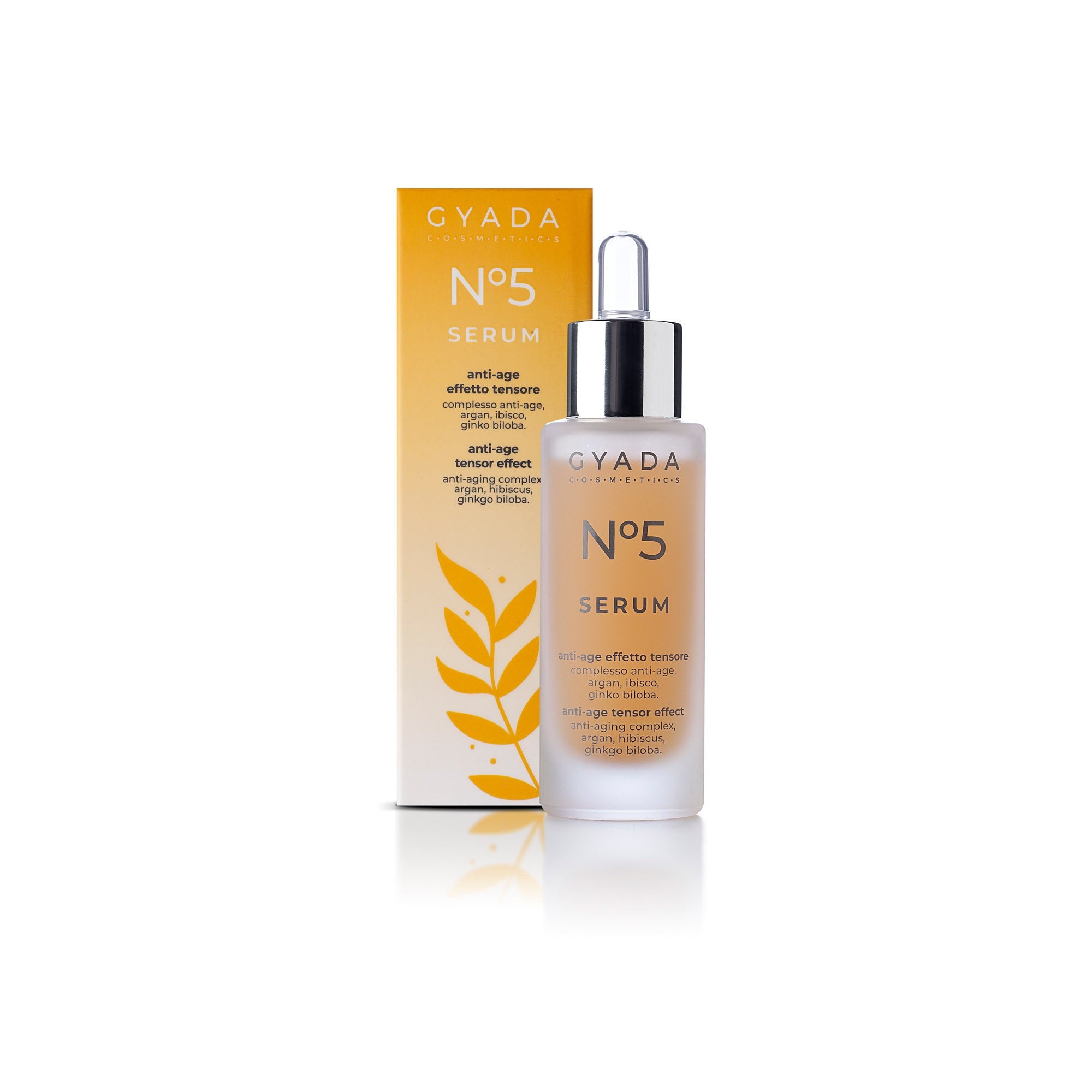 SIERO VISO N.5 ANTI - AGE / EFFETTO TENSORE - GYADA COSMETICS