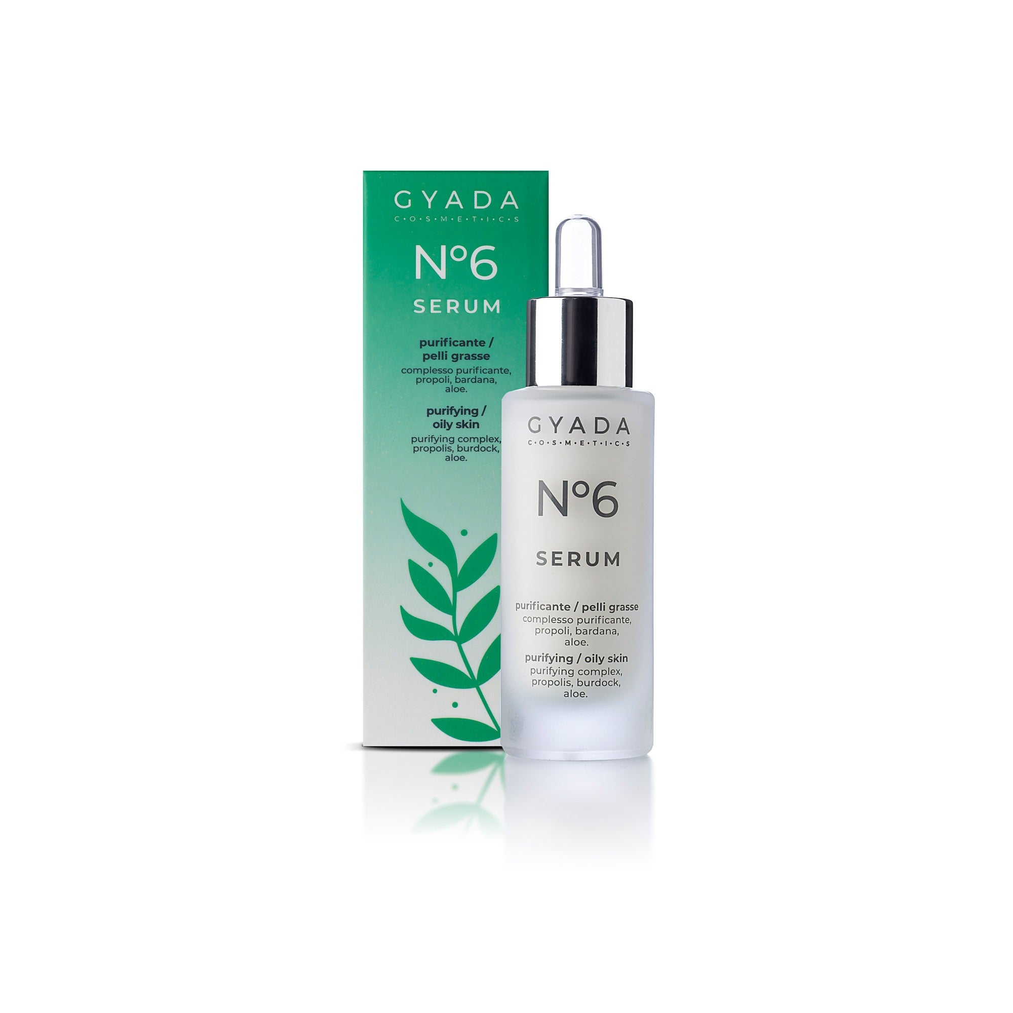 SIERO VISO N.6 PURIFICANTE / PELLI GRASSE - GYADA COSMETICS
