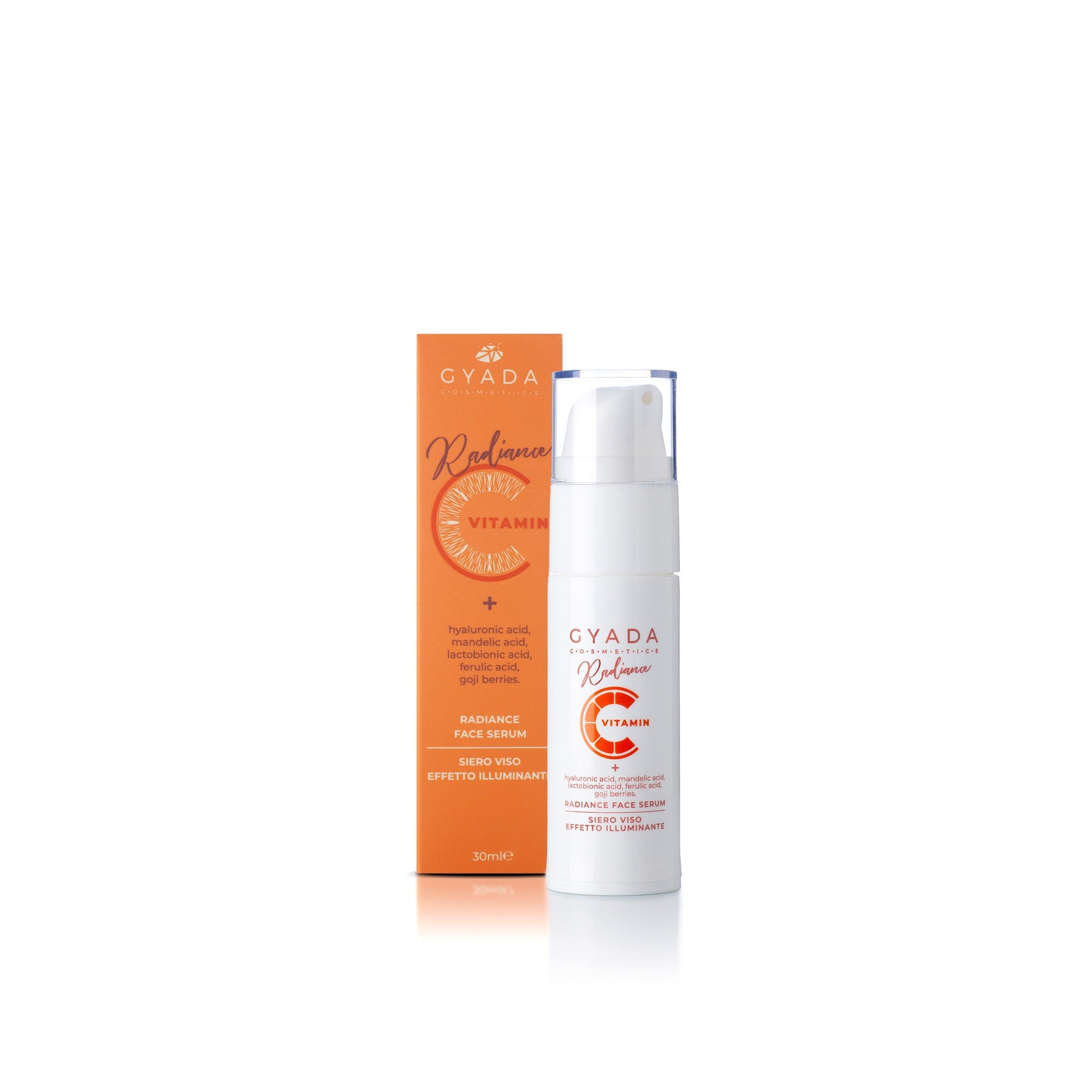 RADIANCE FACE SERUM SIERO VISO ILLUMINANTE - GYADA COSMETICS