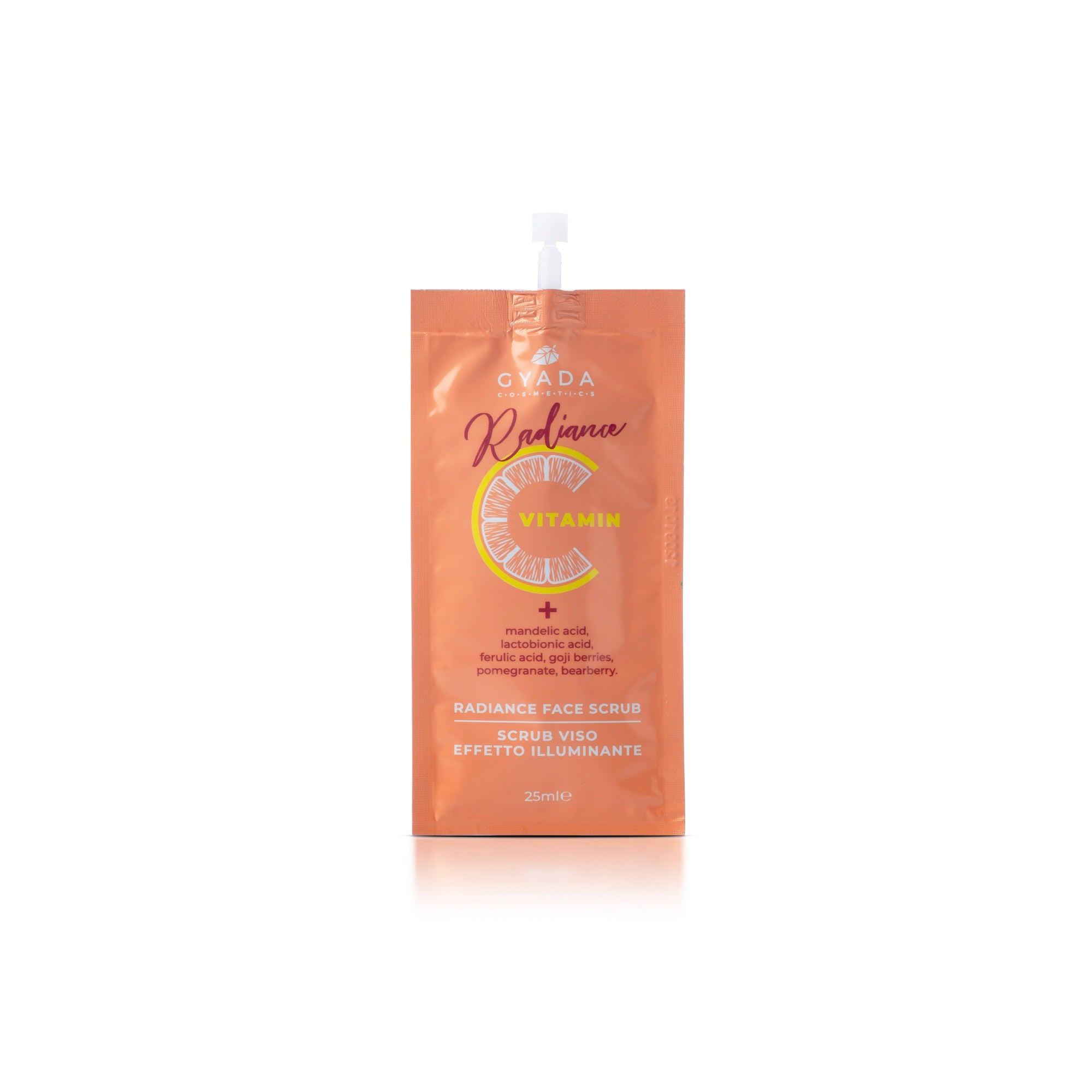 RADIANCE FACE SCRUB VISO ILLUMINANTE - GYADA COSMETICS