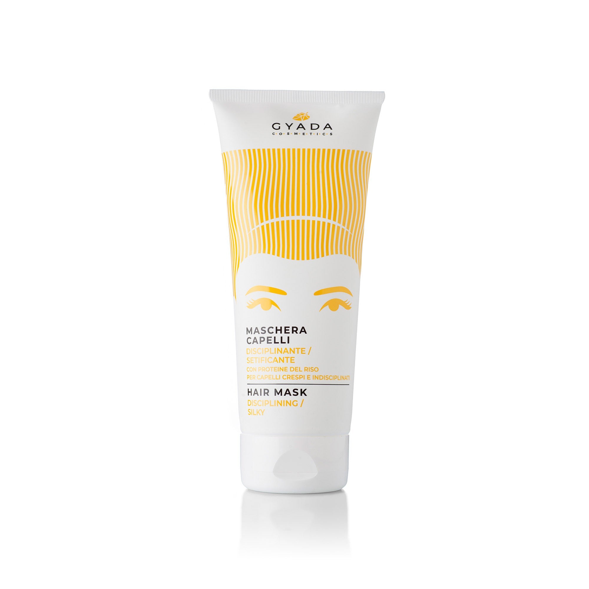 MASCHERA CAPELLI DISCIPLINANTE E SETIFICANTE - GYADA COSMETICS