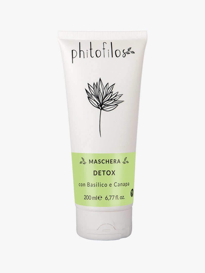 MASCHERA DETOX CON BASILICO E CANAPA - PHITOFILOS