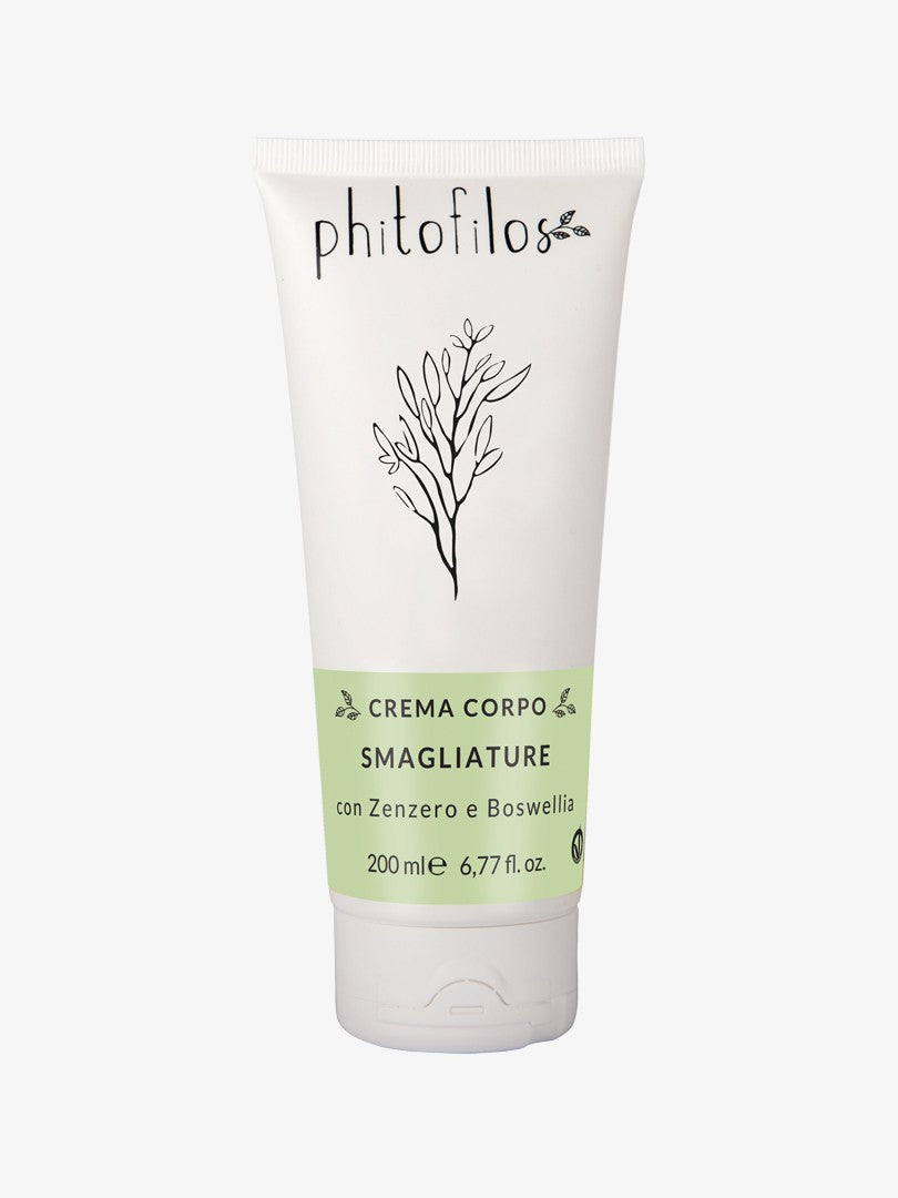 CREMA CORPO SMAGLIATURE CON ZENZERO E BOSWELLIA - PHITOFILOS