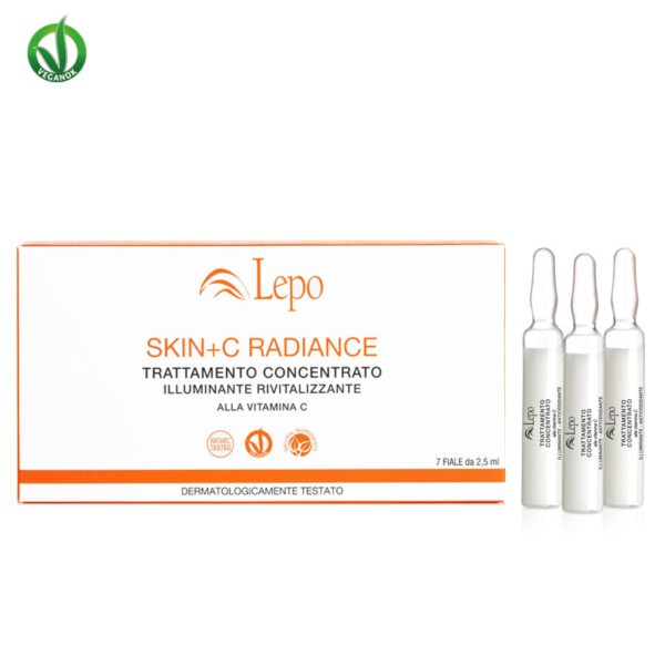 SKIN+C RADIANCE TRATTAMENTO CONCENTRATO ILLUMINANTE RIVITALIZZANTE alla vitamina C - LEPO