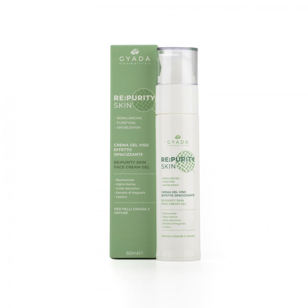 RE:PURITYSKIN CREMA GEL VISO EFFETTO OPACIZZANTE - GYADA COSMETICS