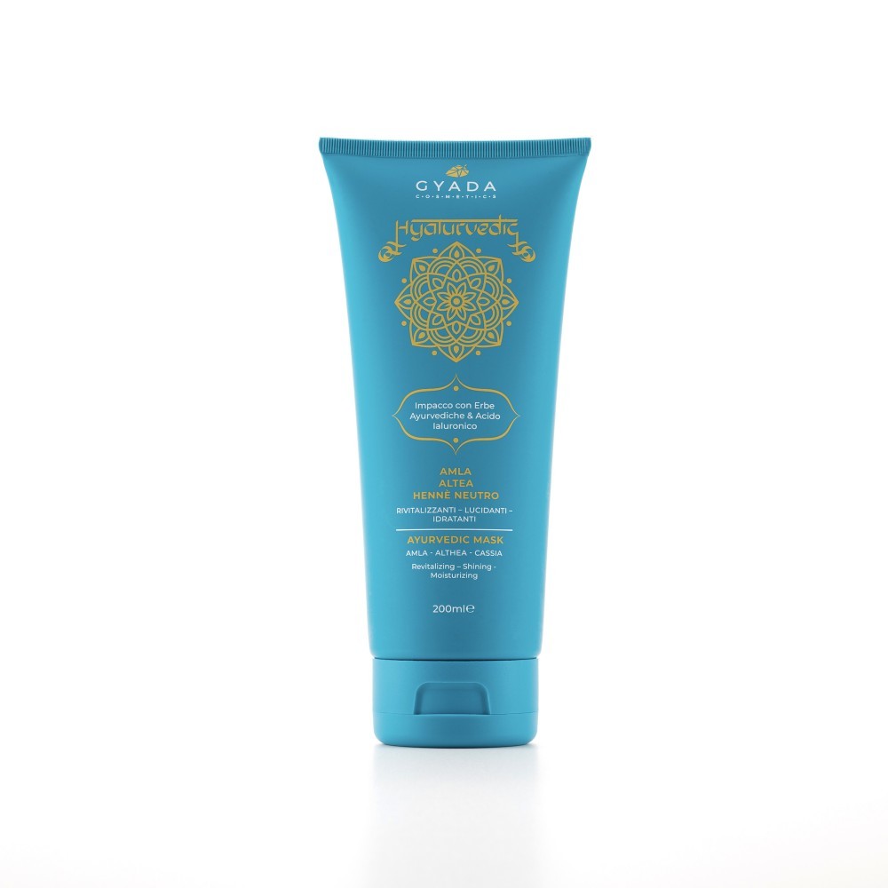 HYALURVEDIC IMPACCO AYURVEDICO RIVITALIZZANTE - AMLA, ALTEA, HENNE' NEUTRO - GYADA COSMETICS