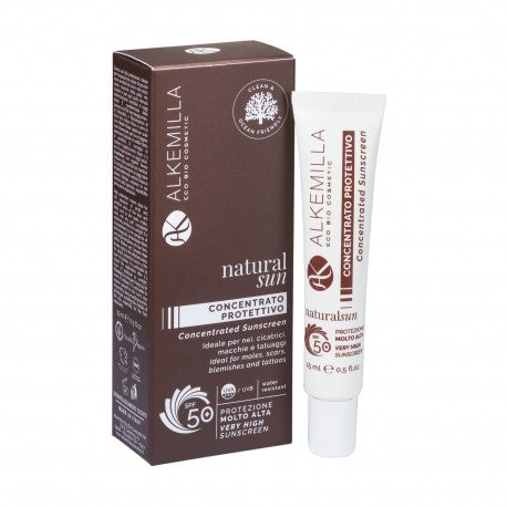 CONCENTRATO PROTETTIVO NEI E CICATRICI SPF 50+ 15ML - ALKEMILLA