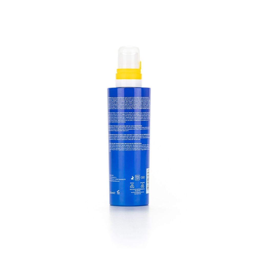 SOLARE SPRAY VISO CORPO SPF 50 PROTEZIONE ALTA - GYADA COSMETICS