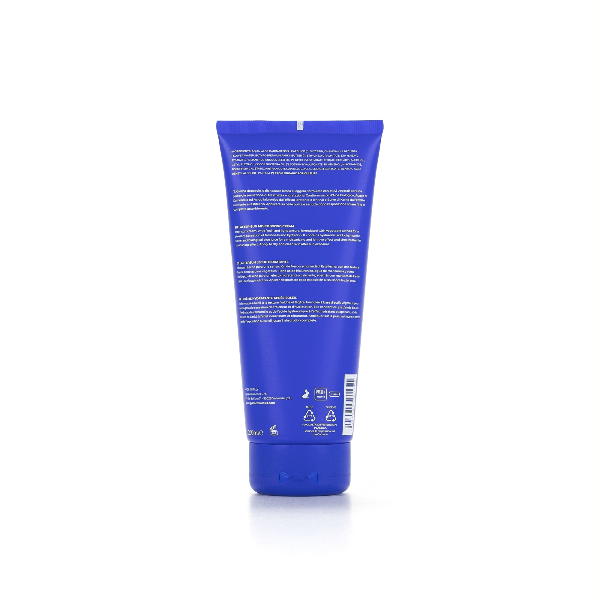 CREMA IDRATANTE DOPOSOLE - GYADA COSMETICS