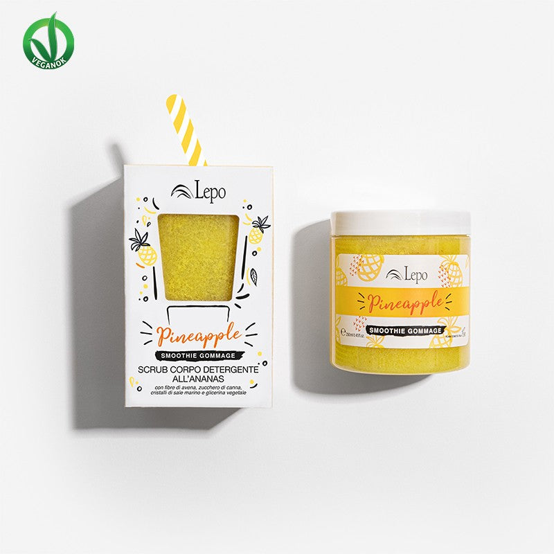 PINEAPPLE SMOOTHIE GOMMAGE - Scrub Corpo Detergente all'Ananas - LEPO