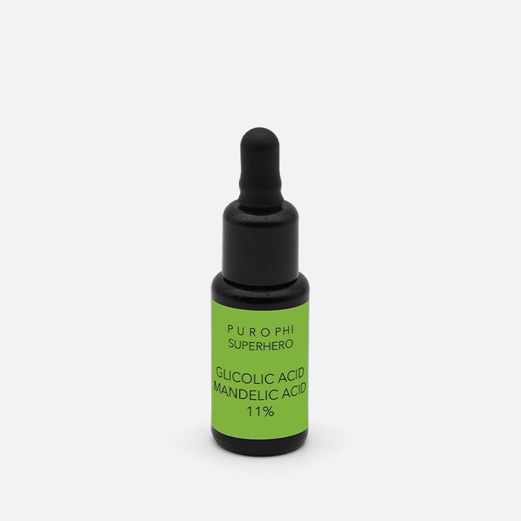 SUPERHERO ACIDO GLICOLICO + ACIDO MANDELICO 11% - PUROPHI