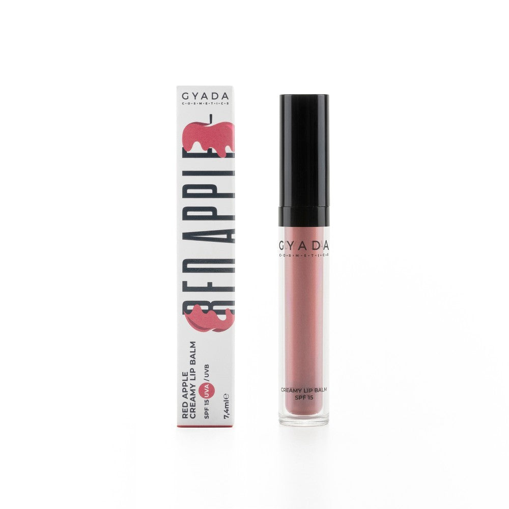 Red Apple Creamy Lip Balm SPF15 - 01 Pink Lady - GYADA COSMETICS