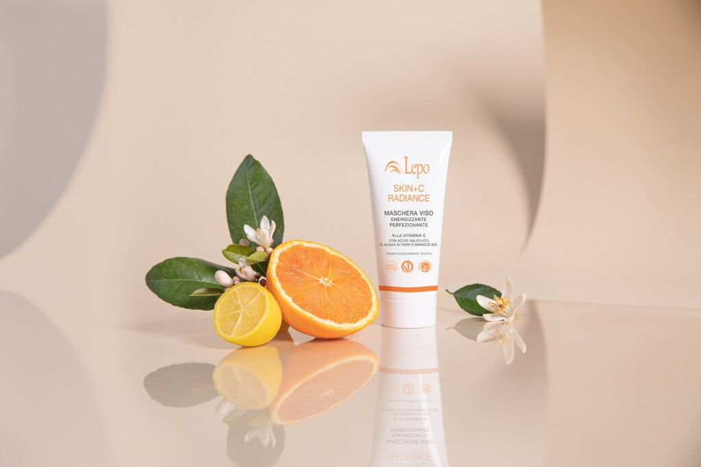 SKIN+C RADIANCE MASCHERA VISO ENERGIZZANTE PERFEZIONANTE alla vitamina C – LEPO