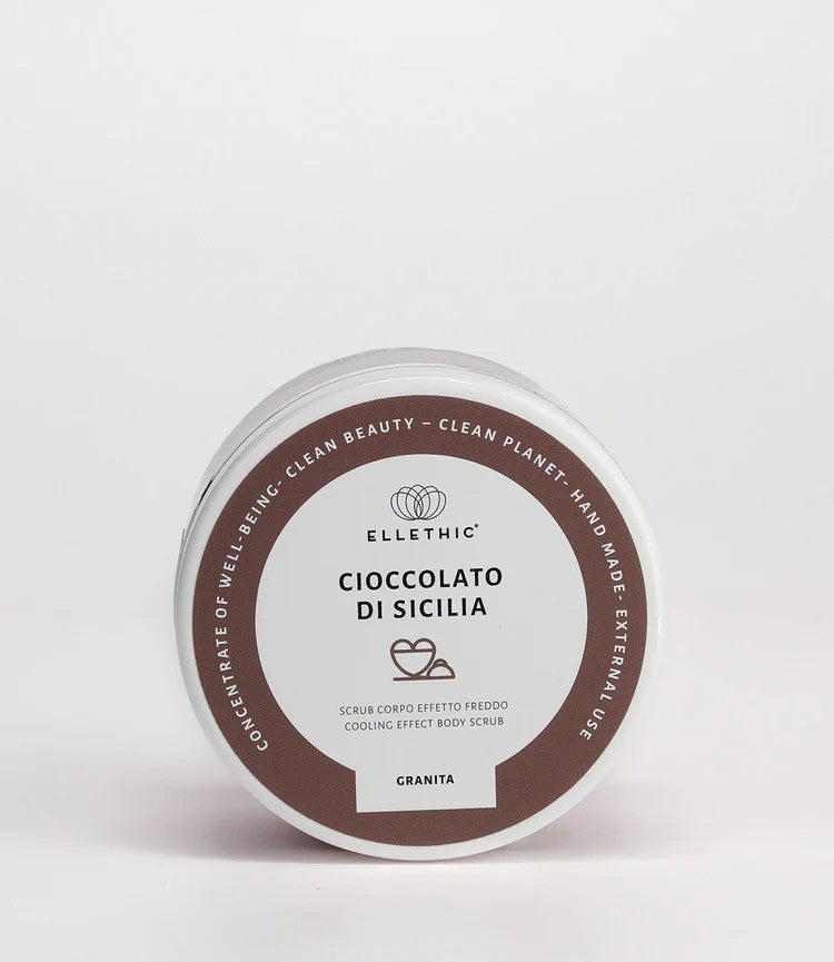 CIOCCOLATO DI SICILIA - SCRUB CORPO EFFETTO FREDDO – ELLETHIC