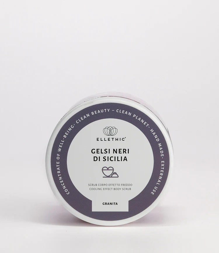 GELSI NERI DI SICILIA -  SCRUB CORPO EFFETTO FREDDO -  ELLETHIC