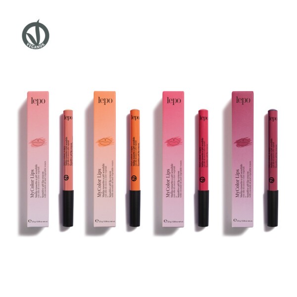 MYCOLOR LIPS – Matita rossetto a pH sensibile con olio di cocco e cere vegetali – Lepo