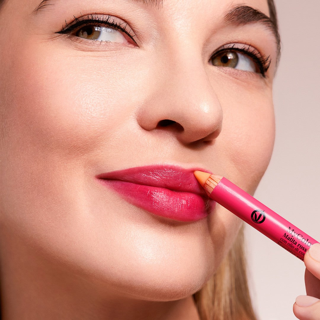 MYCOLOR LIPS – Matita rossetto a pH sensibile con olio di cocco e cere vegetali – Lepo