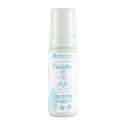 Mousse detergente viso Mirtilla - LA SAPONARIA