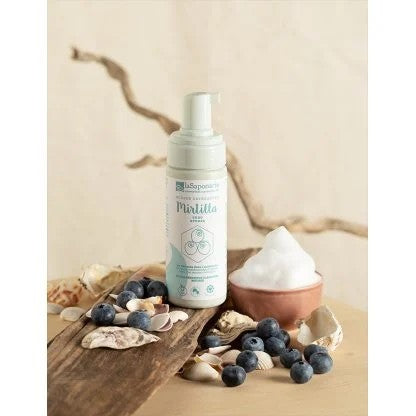 Mousse detergente viso Mirtilla - LA SAPONARIA