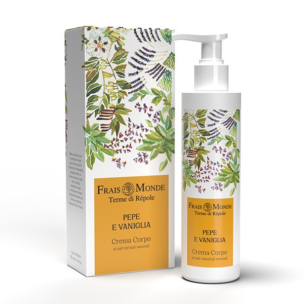 Crema corpo pepe e vaniglia - FRAIS MONDE