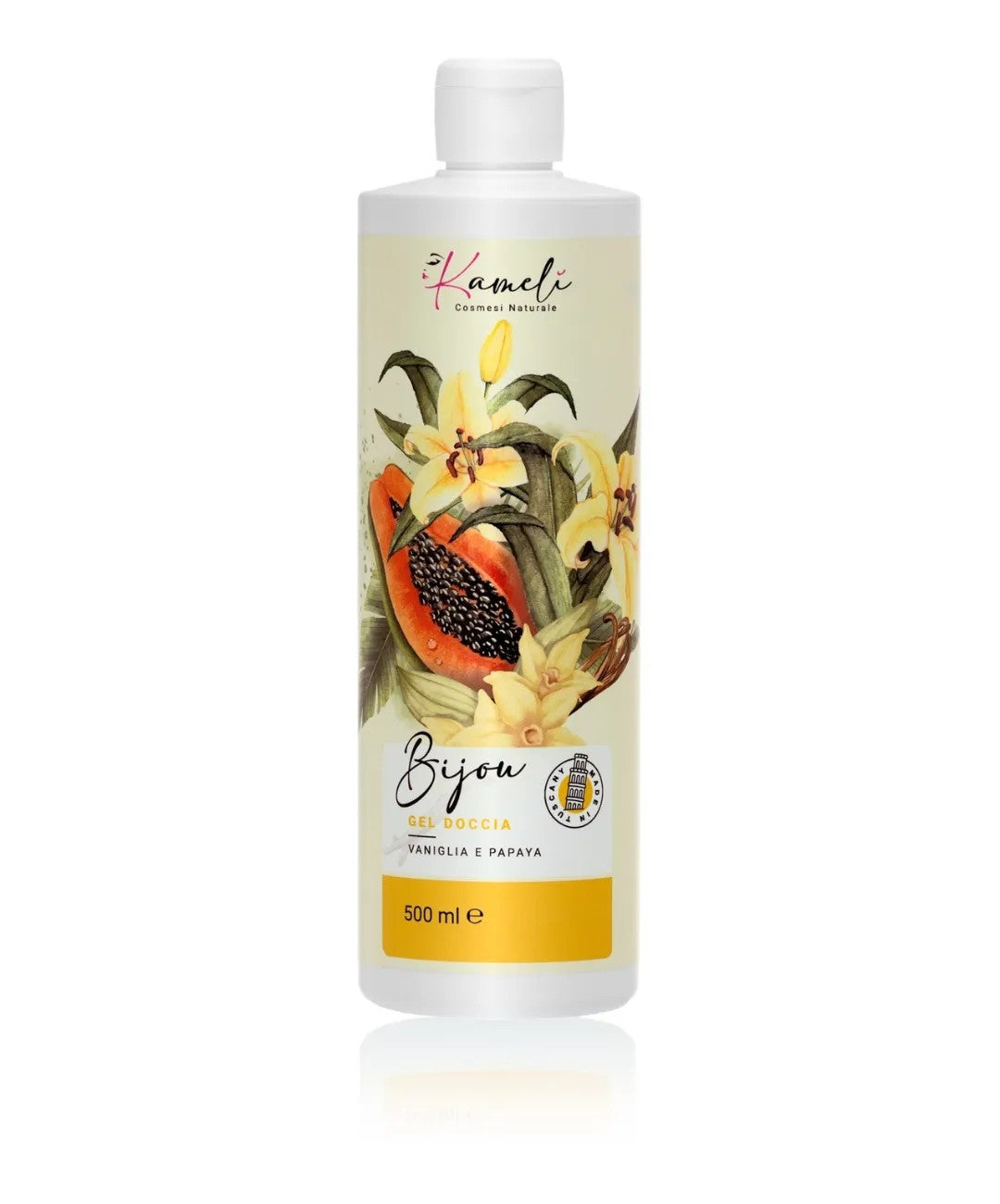 BIJOU GEL DOCCIA PAPAYA E VANIGLIA  500 ML - KAMELÌ