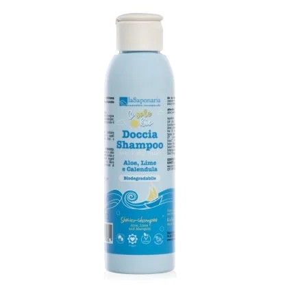 Doccia shampoo bio barca, mare e camping- LA SAPONARIA