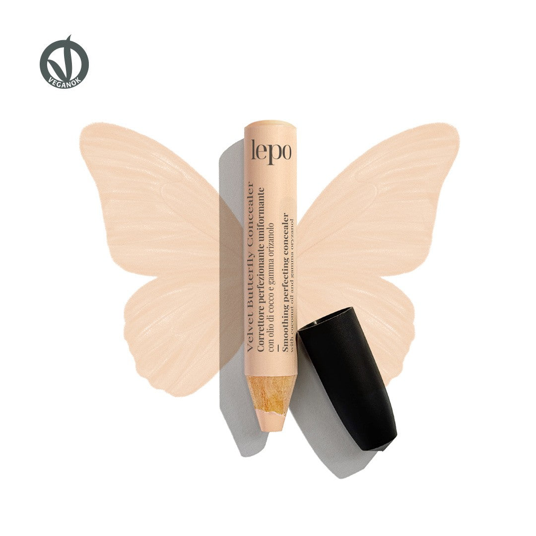 Velvet Butterfly Concealer – Correttore Perfezionante Uniformante Naturale - LEPO COSMETICI