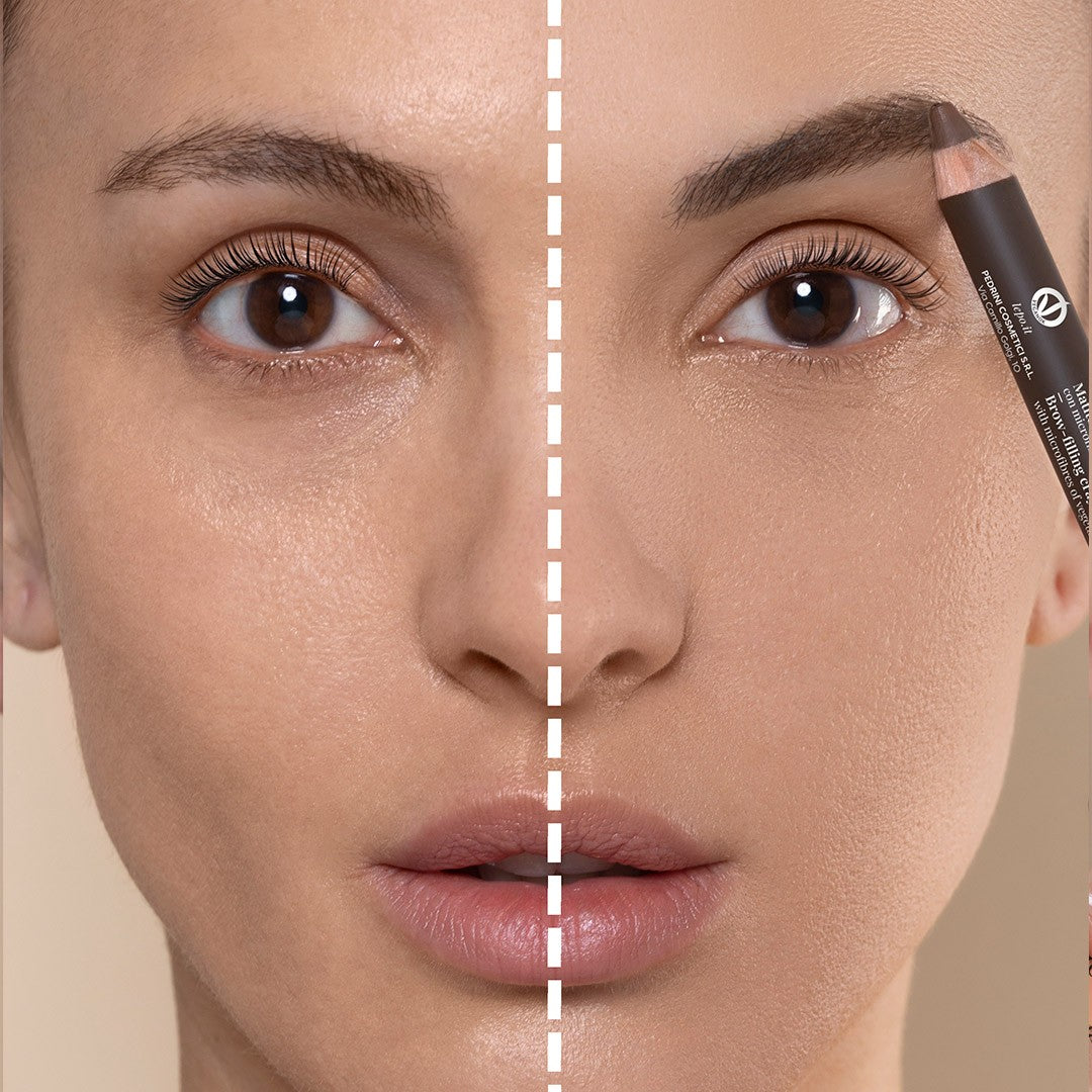 Velvet Butterfly Brow Definer – Matitone Sopracciglia Riempitivo Naturale con Microfibre Vegetali - LEPO